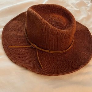 Anthropologie Wyeth Rust Rancher Hat